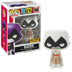 Raven #108 - Teen Titans Go Funko Pop! TV [White Hot Topic Exclusive]