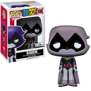 Raven #108 - Teen Titans Go! Funko Pop! TV [Grey Toys-R-Us Exclusive]