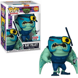 Ray Fillet #1390 Teenage Mutant Ninja Turtles Funko Pop in box and out of box