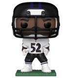 Ray Lewis Funko Pop #246 displayed out of the box showing full character details