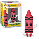 Red Crayon #129 Crayola Funko Pop! in box and out of box