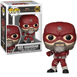 Red Guardian Funko Pop #1482 in and out of the box  