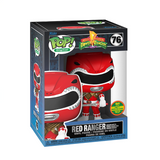 Red Ranger Dragon Shield Power Sword And Dragon Dagger #76 - Power Rangers Funko Pop! Digital [Digital Release Lmtd 1875pcs]