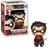 Red Wing Robin #274 Funko Pop DC Super Heroes Hot Topic Exclusive figure in box and out of box