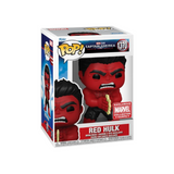 Red Hulk #1370 Marvel Captain America Brave New World Funko Pop Marvel Collector Corps Exclusive figure in box