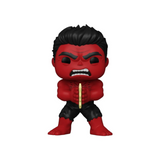 Red Hulk #1370 Marvel Captain America Brave New World Funko Pop Marvel Collector Corps Exclusive figure out of box