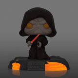 Darth Sidious #519 Star Wars Red Saber Series GITD Funko Pop GameStop Exclusive vinyl figure out of box with glow