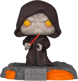 Darth Sidious #519 Star Wars Red Saber Series GITD Funko Pop GameStop Exclusive vinyl figure out of box