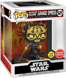 Savage Opress #521 Star Wars Red Saber Series Funko Pop GameStop Exclusive figure in 6 inch box