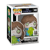 Regan #1462 The Exorcist Funko Pop Movies Hot Topic Exclusive displayed in the box.