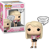 Regina Fetch Look #1764 Mean Girls Funko Pop figure in box and out of box with speech bubble quote
