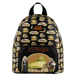 Return of the Jedi Star Wars 40th Funko mini backpack all over print front view