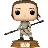 Rey Jakku #451 Star Wars 2021 Summer Convention Exclusive Funko Pop out of box