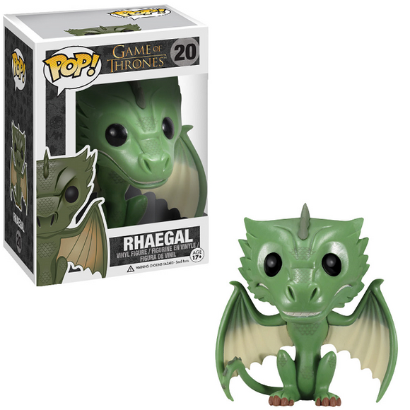 Rhaegal #20 Game of Thrones Funko Pop in box and out of box