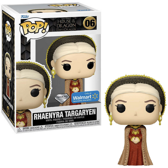 Rhaenyra Targaryen #06 Diamond Walmart Exclusive Funko Pop