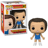 Richard Simmons #57 Funko Pop! Icons figure in box and out of box wearing blue workout outfit