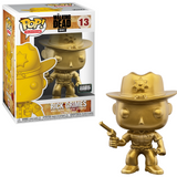 Rick Grimes Gold #13 Walking Dead Supply Drop Exclusive Funko Pop in and out of box