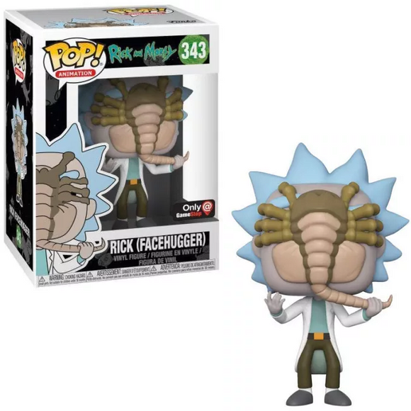 Rick (Facehugger) #343 Funko Pop! in box and out of box