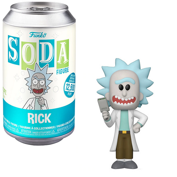 Rick – Rick and Morty Funko Soda [Common Opened]