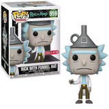 Rick w/ Funnel Hat #959 Rick and Morty Funko Pop! in box and out of box