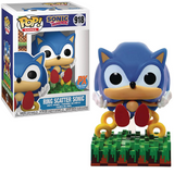 Ring Scatter Sonic #918 Funko Pop shown in box and out of box