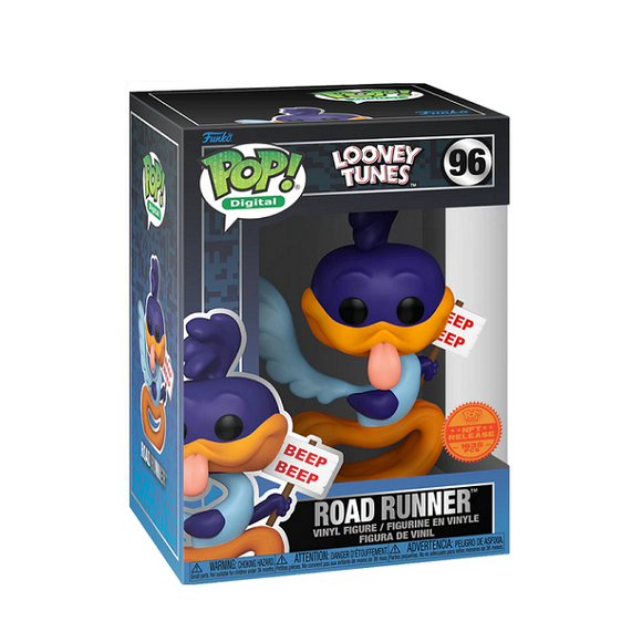 Road Runner #96 - Looney Tunes Funko Pop! Digital [Digital Release Lmtd 1635pcs]