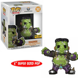 Roadhog #382 Overwatch 6 inch Funko Pop Hot Topic Exclusive in box and out of box