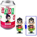Robin Teen Titans Go Funko Soda figure in can and out of can