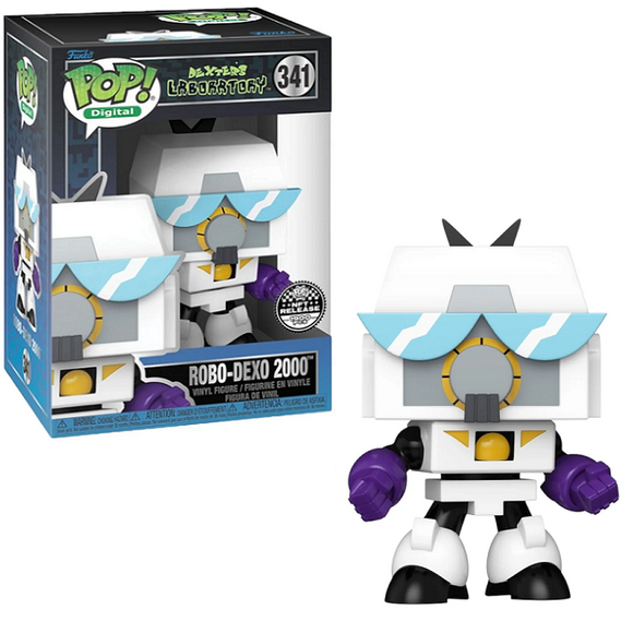 Robo-Dexo 2000 #341 - Dexter Laboratory Funko Pop! [Digital Release LE 1900 Pcs]