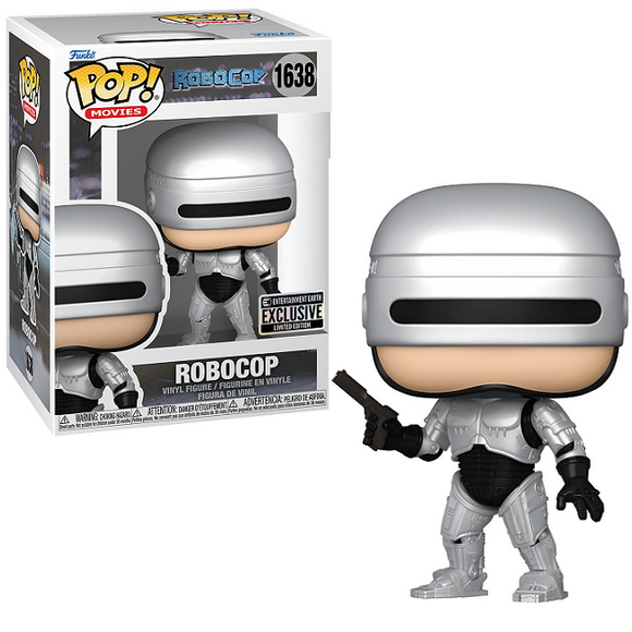 RoboCop #1638 - RoboCop Funko Pop! Movies [Metallic EE Exclusive]