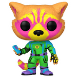 Rocket #1241 Marvel Guardians of the Galaxy Vol. 3 Funko Pop Black Light Target Exclusive out of box