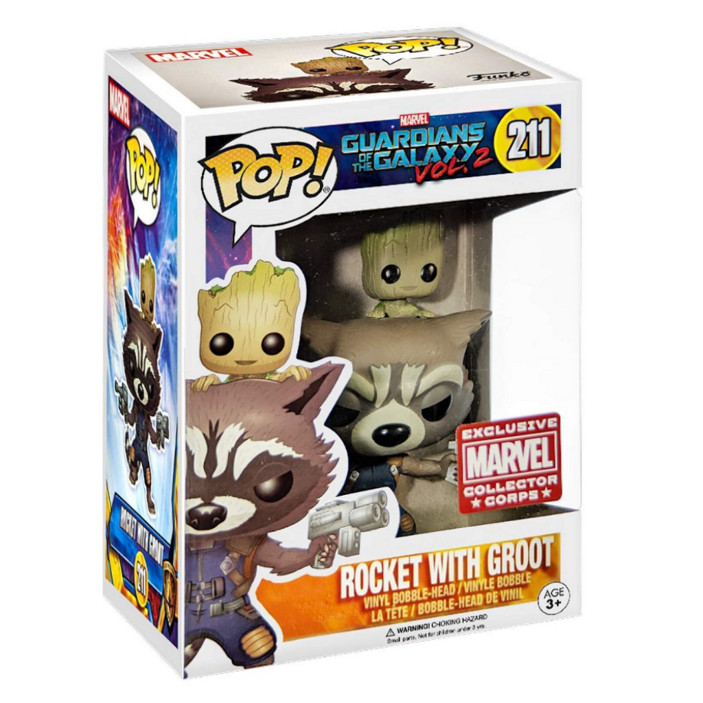 Rocket with Groot #211 Funko Pop! – A1 Swag