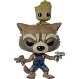 Rocket with Groot #211 Guardians Funko Pop! out of box