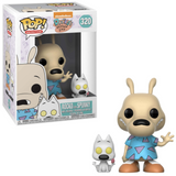 Rocko with Spunky #320 Rocko's Modern Life Funko Pop in box and out of box