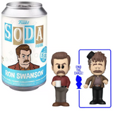 Ron Swanson Parks and Recreation Funko Soda figure in can and out of can