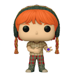Ron Weasley with Candy Funko Pop #166 displayed out of box