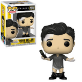 Ross Geller #1278 Friends Funko Pop TV Leather Pants figure in box and out of box front view