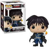 Roy Mustang #393 Fullmetal Alchemist Funko Pop Animation — in box and out of box