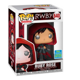 Ruby Rose with Hood #640 RWBY 2019 Summer Convention Exclusive Funko Pop Animation figure in original box