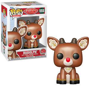 Rudolph #1858 - Rudolph The Red-Nosed Reindeer Funko Pop! Movies [Sitting] 