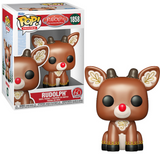 Rudolph #1858 Funko Pop! Sitting in box and out of box