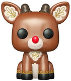 Rudolph #1858 Rudolph The Red-Nosed Reindeer Funko Pop Movies Sitting figure out of box glam shot