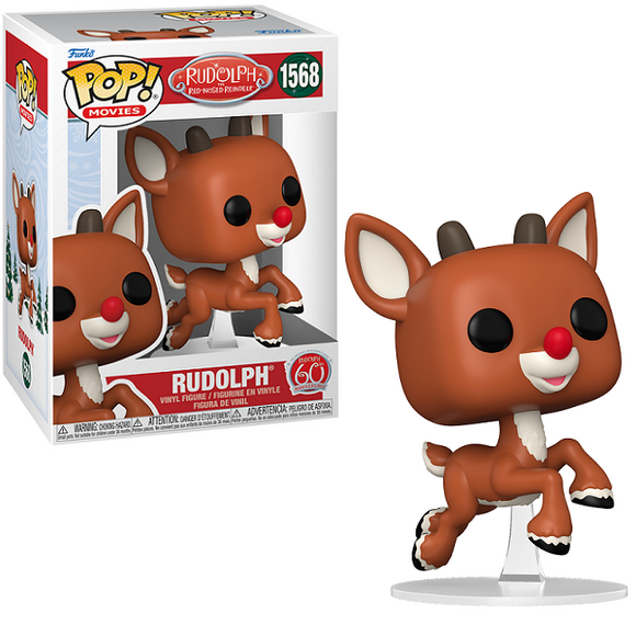 Rudolph [Flying] #1568 - Rudolph The Red-Nosed Reindeer Funko Pop! Movies