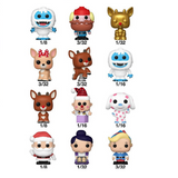 Rudolph Funko Bitty Pop figure shown out of box, single random edition