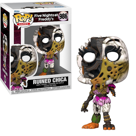 Ruined Chica #986 - Five Night's At Freddy's Security Breach Funko Pop! Games