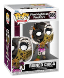 Ruined Chica #986 - Five Night's At Freddy's Security Breach Funko Pop! Games displayed in box