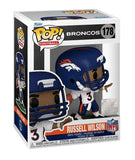 Russell Wilson #178 Denver Broncos Funko Pop Football inside display box