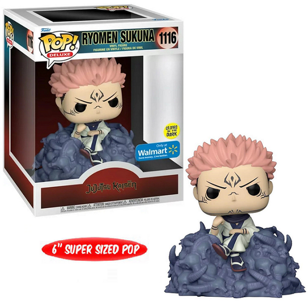 Funko Pop Animation JuJutsu Kaisen - Ryomen Sukuna GITD 6(Special Edi –  Badger Collectibles