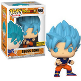 SSGSS Goku #668 Dragon Ball Super Hot Topic Exclusive Funko Pop! in and out of box