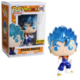 SSGSS Vegito #515 Dragon Ball Z Funko Pop Metallic Hot Topic Exclusive figure in box and out of box